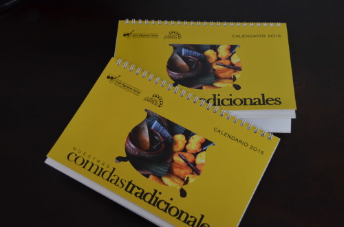 En 2016 el calendario reseñó recetas tradicionales 